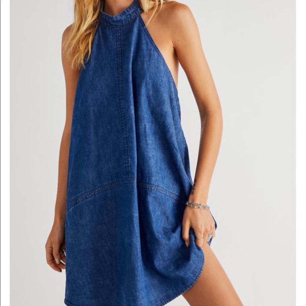 Free People Denim Dress